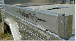 Aluminum Workbed - Flip Down Rails